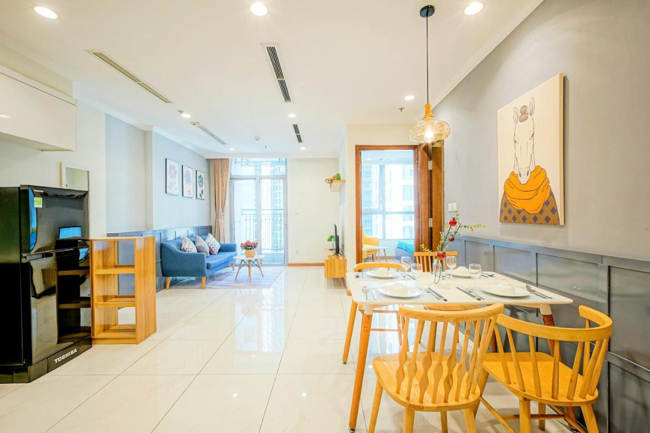 Mott Haven Apart - Vinhomes Central Park, Landmark 81 Area & Ice Rink Ho Chi Minh Zewnętrze zdjęcie