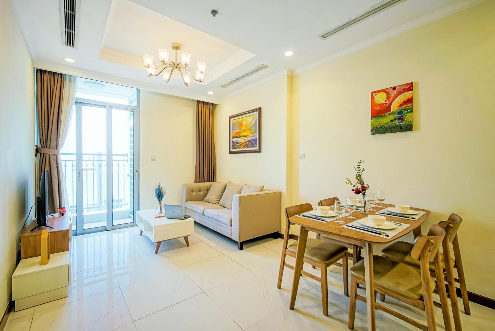 Mott Haven Apart - Vinhomes Central Park, Landmark 81 Area & Ice Rink Ho Chi Minh Zewnętrze zdjęcie