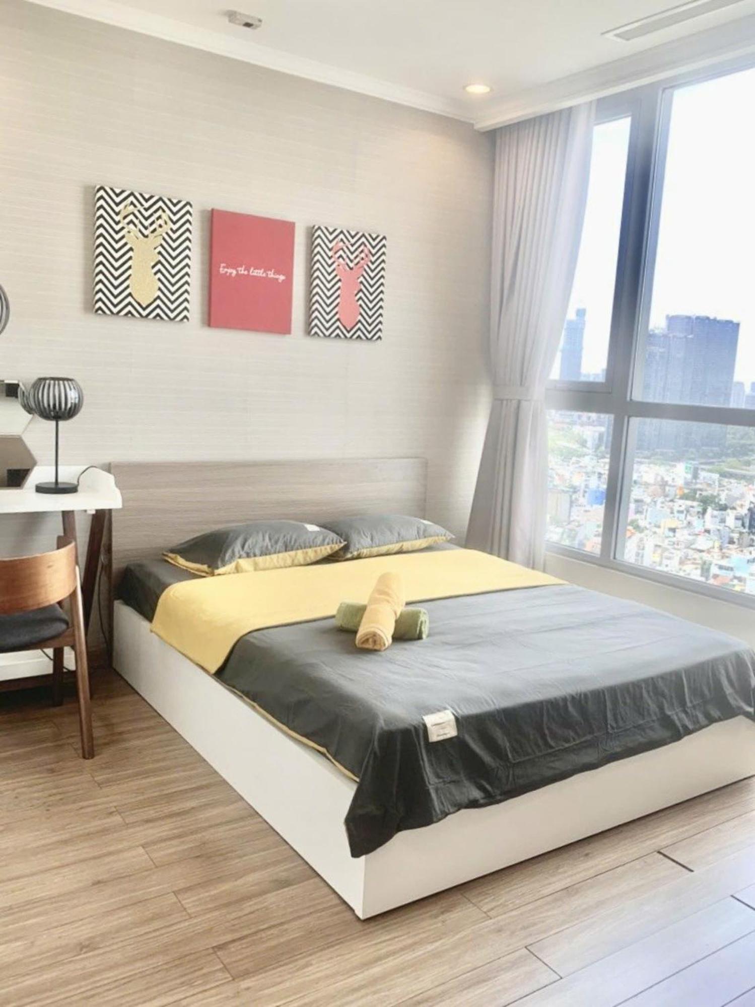 Mott Haven Apart - Vinhomes Central Park, Landmark 81 Area & Ice Rink Ho Chi Minh Zewnętrze zdjęcie
